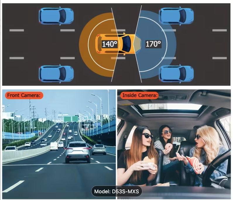 DashCamOwners NZ Entry-Level Front & Rear Dashcam